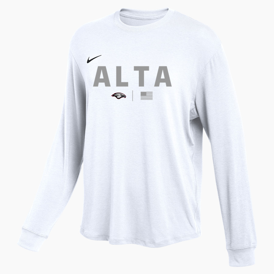 ALTA HIGH SCHOOL HAWKS Nike Women's One Relaxed Long Sleeve Top