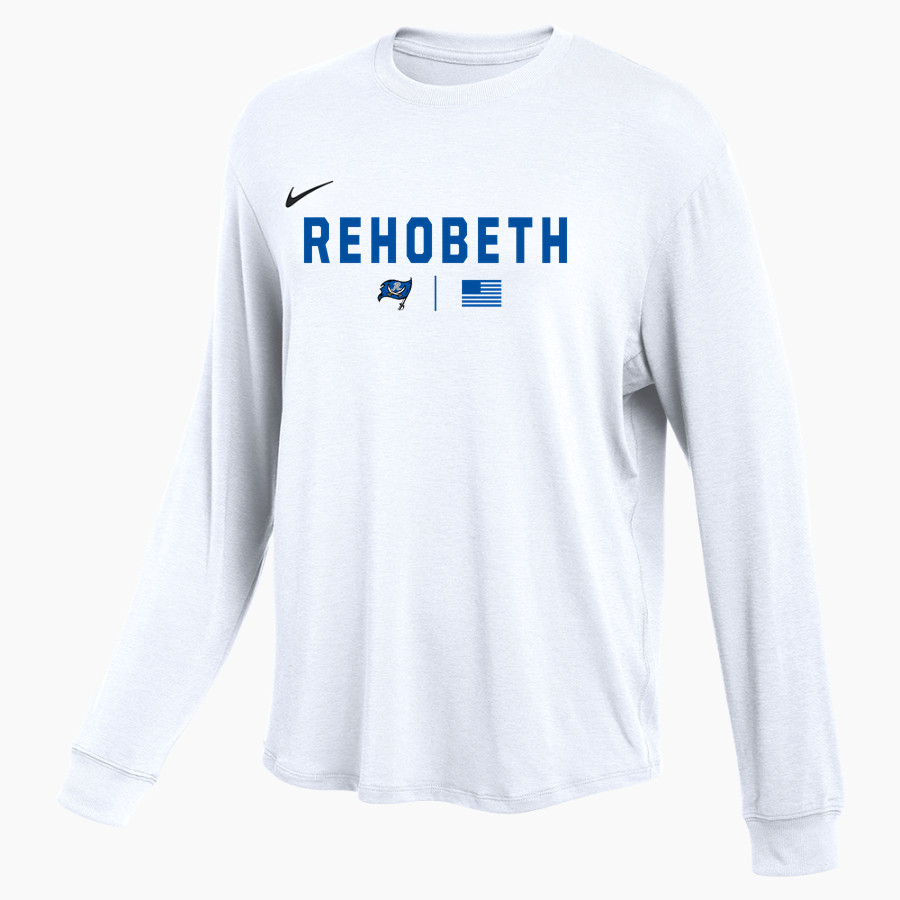 REHOBETH HIGH SCHOOL REBELS Nike Women's One Relaxed Long Sleeve Top
