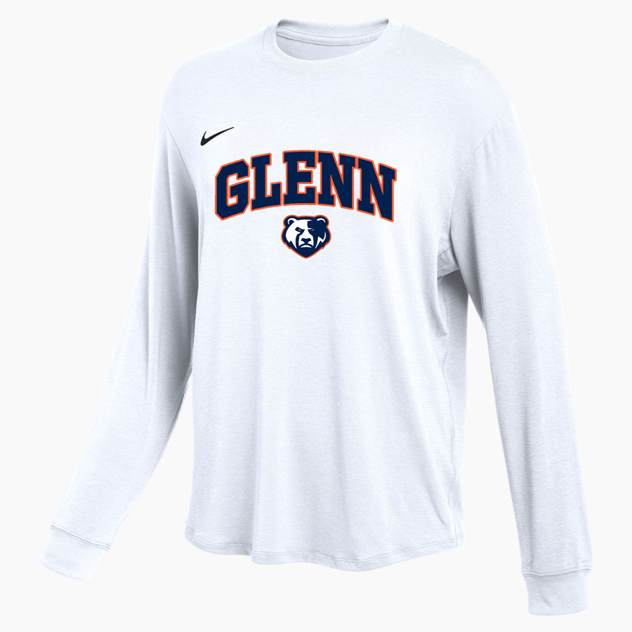 Glenn Grizzlies <span class="pdp-name-mascot">Tom Glenn Grizzlies</span> Nike Women's One Relaxed Long Sleeve Top