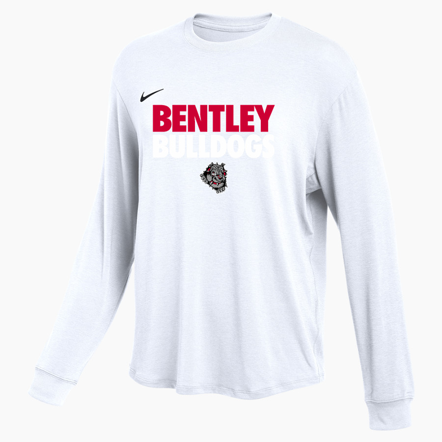 BENTLEY SENIOR HIGH SCHOOL BULLDOGS Nike Women's One Relaxed Long Sleeve Top