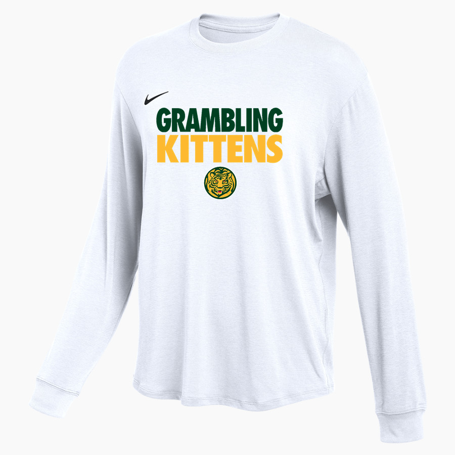 Grambling Kittens Nike Women's One Relaxed Long Sleeve Top