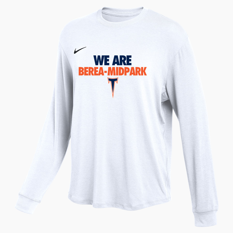 BEREA-MIDPARK HIGH SCHOOL TITANS <span class="pdp-name-mascot">BEREA - MIDPARK TITANS</span> Nike Women's One Relaxed Long Sleeve Top