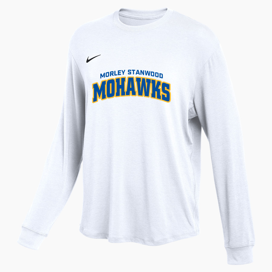 Morley Stanwood Mohawks <span class="pdp-name-mascot">Morley Stanwood Mohawks</span> Nike Women's One Relaxed Long Sleeve Top