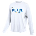 Peace Panthers <span class="pdp-name-mascot">Peace Lutheran School Panthers</span> Nike Women's One Relaxed Long Sleeve Top Front Thumbnail