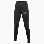 Whiteland Warriors <span class="pdp-name-mascot">Whiteland Warriors</span> Nike Women's Dri-FIT One Full Length Pocketed Tight Front Thumbnail
