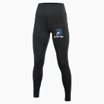Austin T Levy Broncos <span class="pdp-name-mascot">Austin T Levy Broncos</span> Nike Women's Dri-FIT One Full Length Pocketed Tight Front Thumbnail