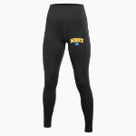 Mercy High School Tigers Online Store <span class="pdp-name-mascot">Mercy Tigers</span> Nike Women's Dri-FIT One Full Length Pocketed Tight Front Thumbnail