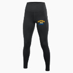 Northwest University Eagles Online Store <span class="pdp-name-mascot">Northwest Eagles</span> Nike Women's Dri-FIT One Full Length Pocketed Tight Front Thumbnail