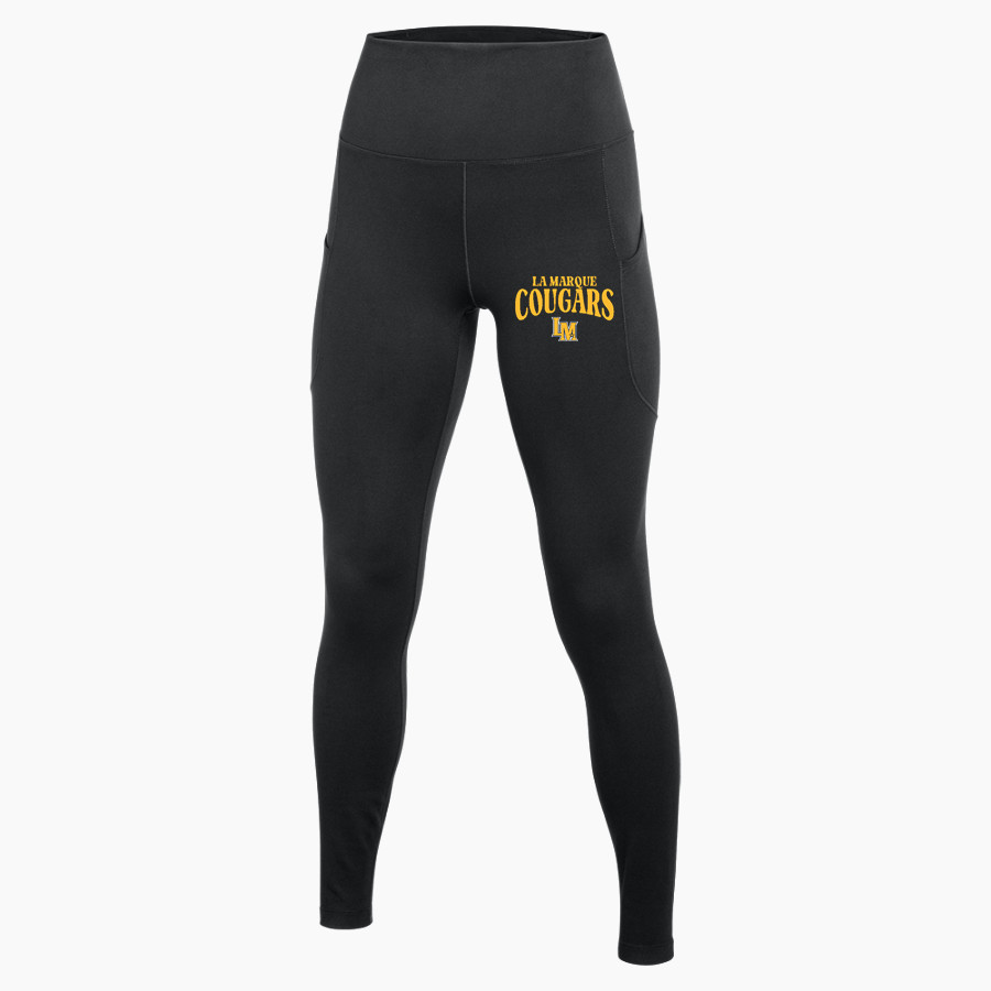LA MARQUE HIGH SCHOOL COUGARS <span class="pdp-name-mascot">LA MARQUE COUGARS</span> Nike Women's Dri-FIT One Full Length Pocketed Tight