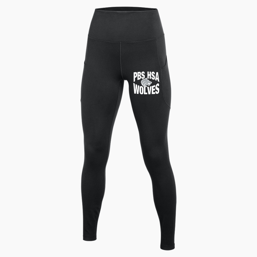 PBS HSA Wolves Nike Women's Dri-FIT One Full Length Pocketed Tight