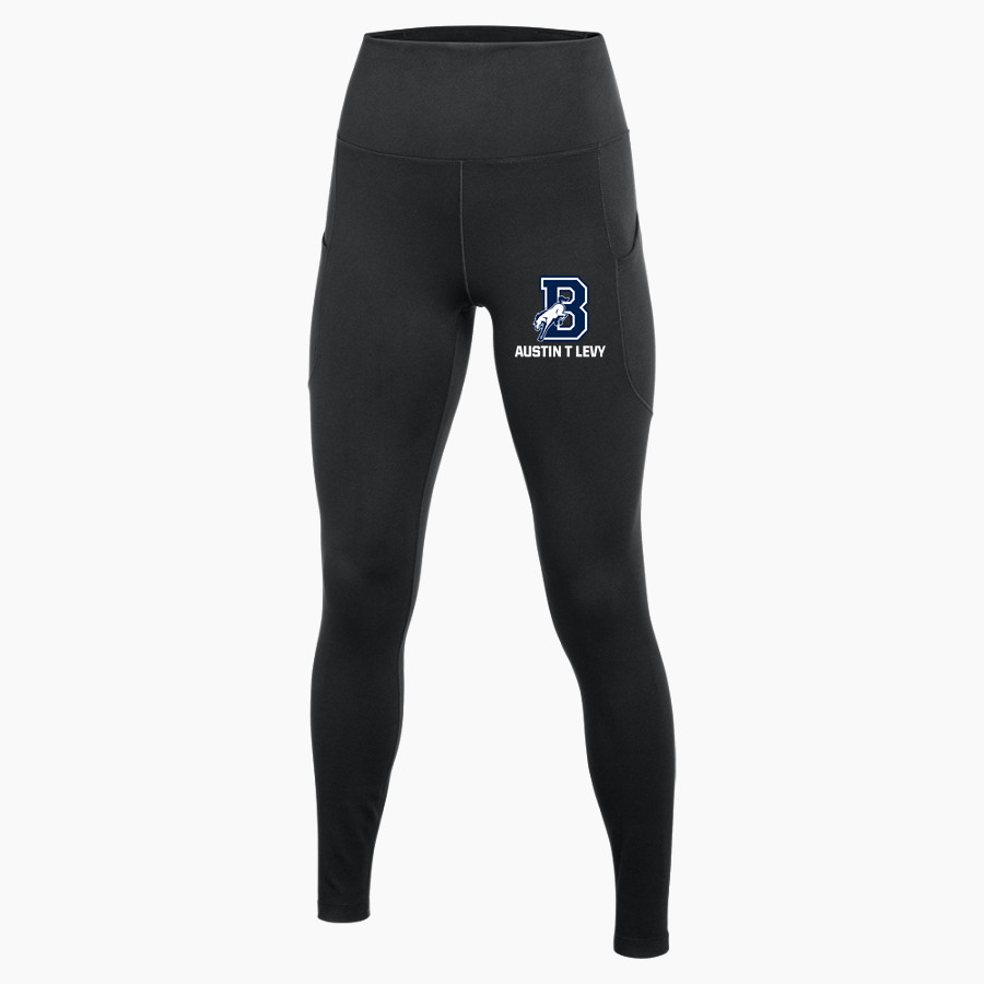 Austin T Levy Broncos <span class="pdp-name-mascot">Austin T Levy Broncos</span> Nike Women's Dri-FIT One Full Length Pocketed Tight