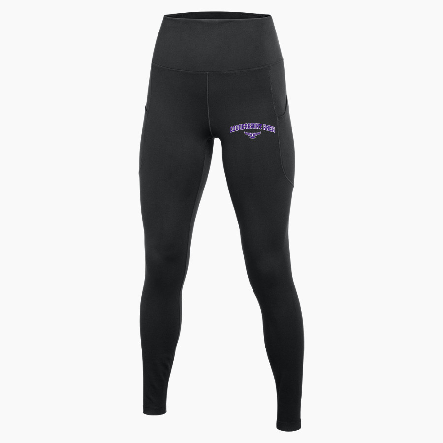 Coudersport Area Falcons <span class="pdp-name-mascot">Coudersport Area High School Falcons</span> Nike Women's Dri-FIT One Full Length Pocketed Tight