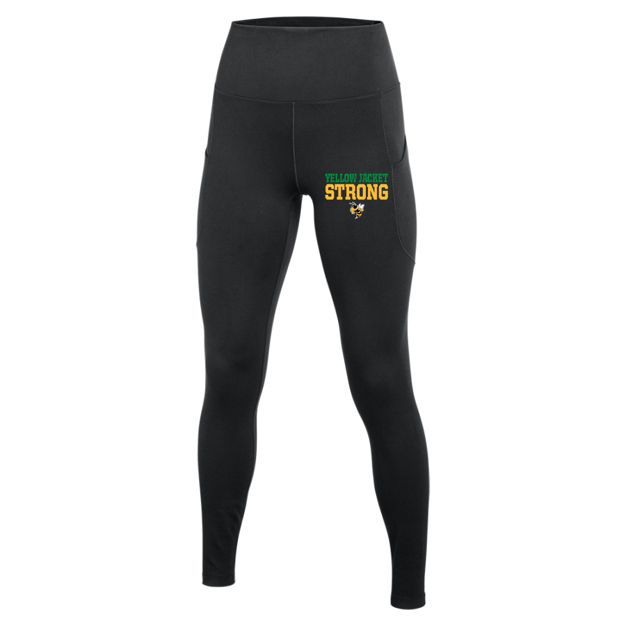 WINDSOR HIGH SCHOOL YELLOW JACKETS <span class="pdp-name-mascot">WINDSOR YELLOW JACKETS</span> Nike Women's Dri-FIT One Full Length Pocketed Tight