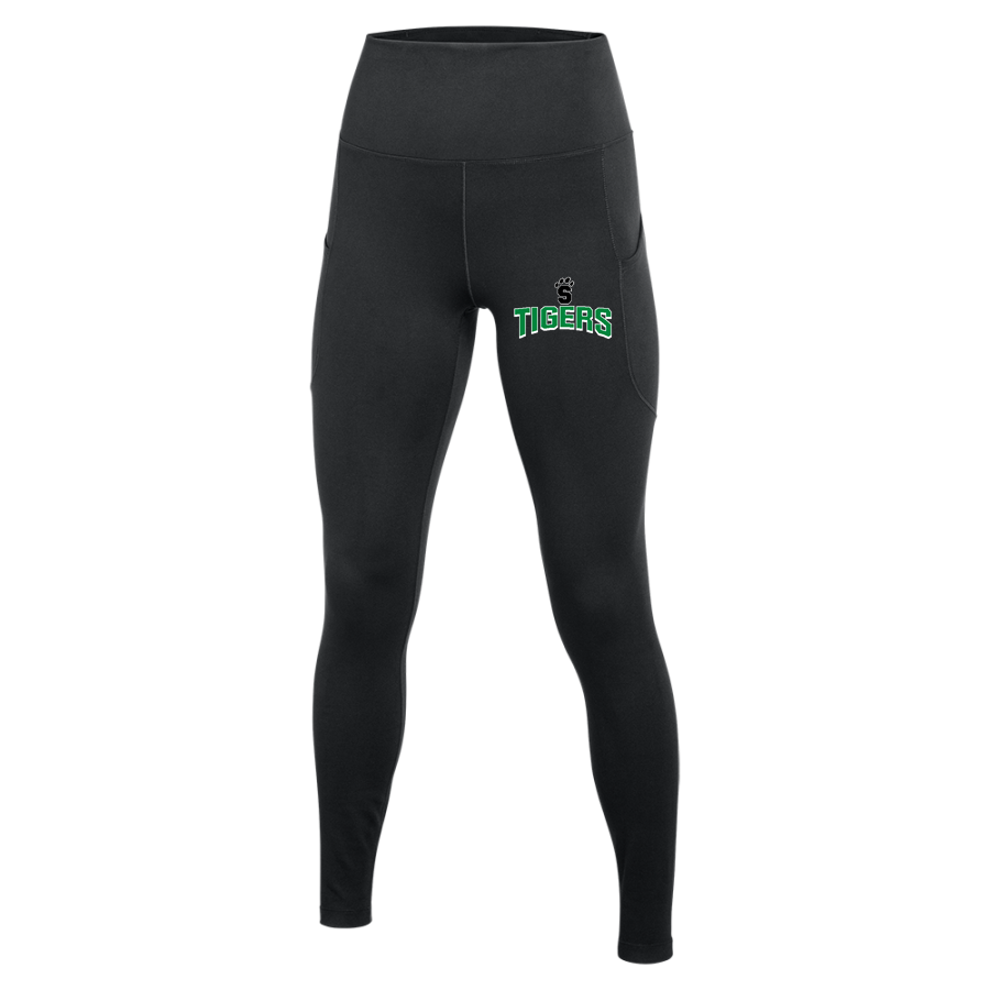 Salem University Tigers <span class="pdp-name-mascot">TIGERS</span> Nike Women's Dri-FIT One Full Length Pocketed Tight