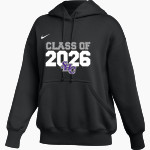 Spring Hill Badgers Nike Women's Phoenix Fleece Pullover Hoodie Front Thumbnail