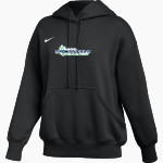 Nebraska Turfgrass Association Association <span class="pdp-name-mascot">Nebraska Turfgrass</span> Nike Women's Phoenix Fleece Pullover Hoodie Front Thumbnail