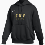 S.K.Y. Development Online Store <span class="pdp-name-mascot">S.k.y. Development</span> Nike Women's Phoenix Fleece Pullover Hoodie Front Thumbnail