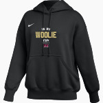 MILLBURY SR HIGH SCHOOL WOOLIES <span class="pdp-name-mascot">MILLBURY MEMORIAL WOOLIES</span> Nike Womens Phoenix Fleece Pullover Hoodie Front Thumbnail