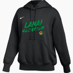 LANAI HIGH SCHOOL The Online Store <span class="pdp-name-mascot">LANAI PINE LADS /PINE LASSES</span> Nike Women's Phoenix Fleece Pullover Hoodie Front Thumbnail