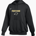 HACKLEBURG HIGH SCHOOL PANTHERS <span class="pdp-name-mascot">HACKLEBURG PANTHERS</span> Nike Womens Phoenix Fleece Pullover Hoodie Front Thumbnail