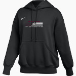 Waller Bulldogs <span class="pdp-name-mascot">Waller Bulldogs</span> Nike Womens Phoenix Fleece Pullover Hoodie Front Thumbnail