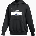 XAVIER HIGH SCHOOL HAWKS Nike Women's Phoenix Fleece Pullover Hoodie Front Thumbnail