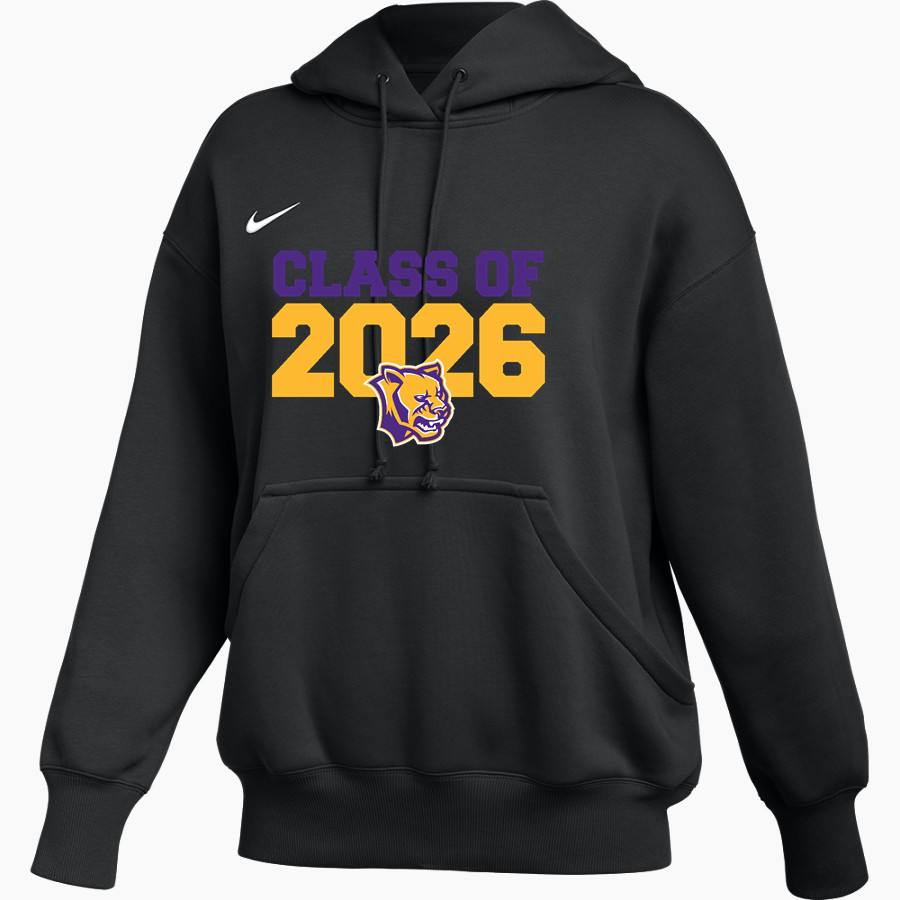 EDNA KARR HIGH SCHOOL COUGARS Nike Women's Phoenix Fleece Pullover Hoodie