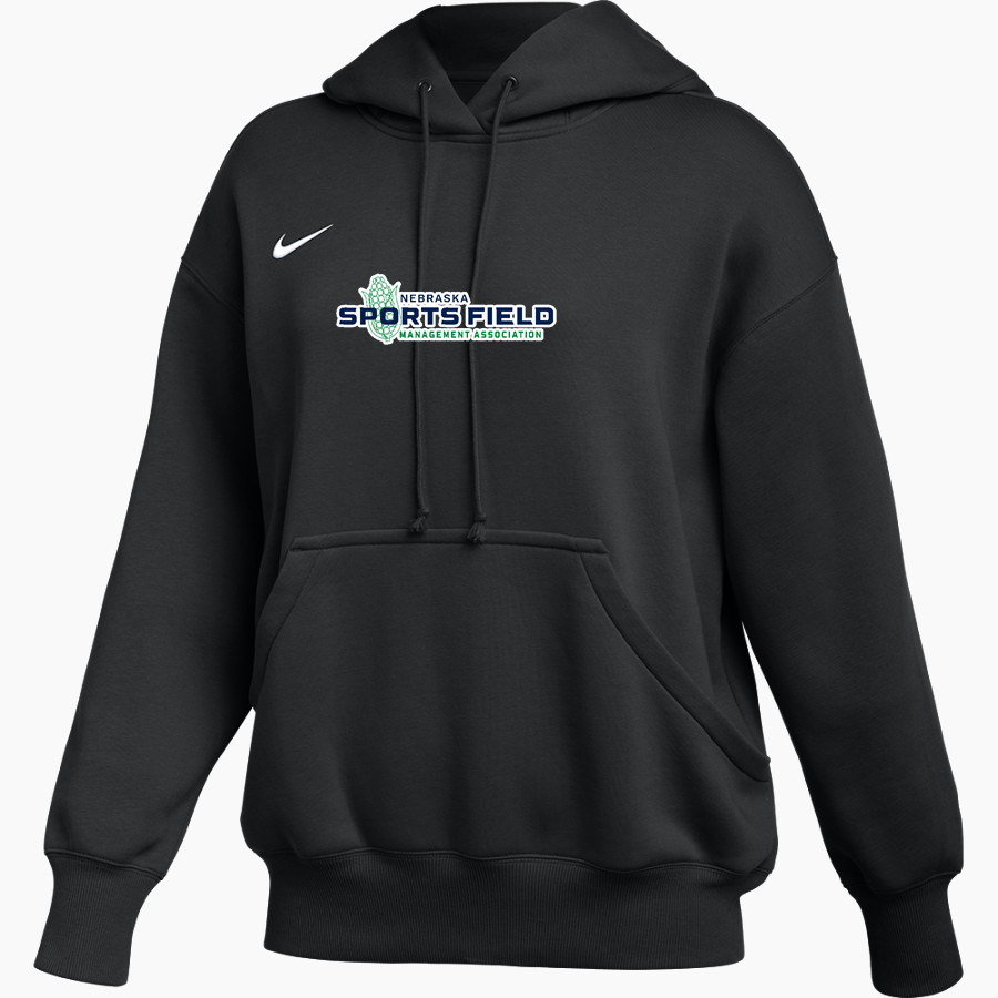 Nebraska Turfgrass Association Association <span class="pdp-name-mascot">Nebraska Turfgrass</span> Nike Women's Phoenix Fleece Pullover Hoodie