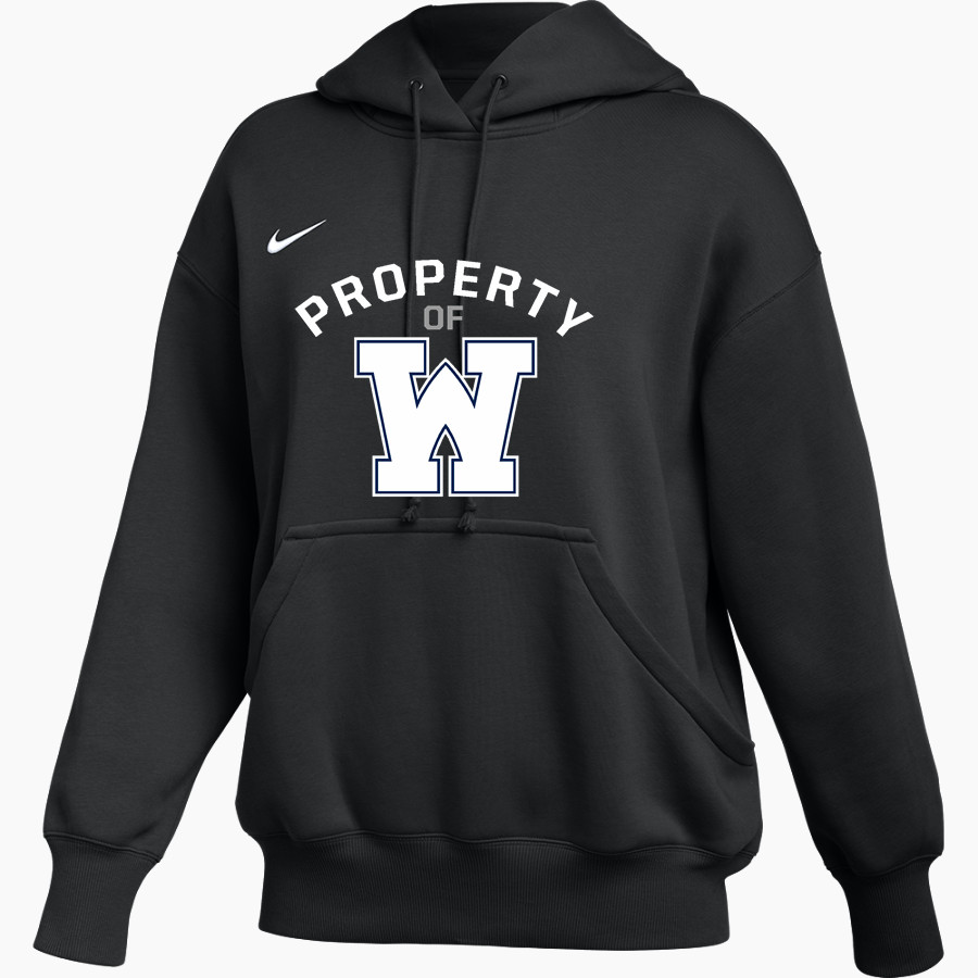 Pleasant View Christian Warriors <span class="pdp-name-mascot">Pleasant View Warriors</span> Nike Women's Phoenix Fleece Pullover Hoodie