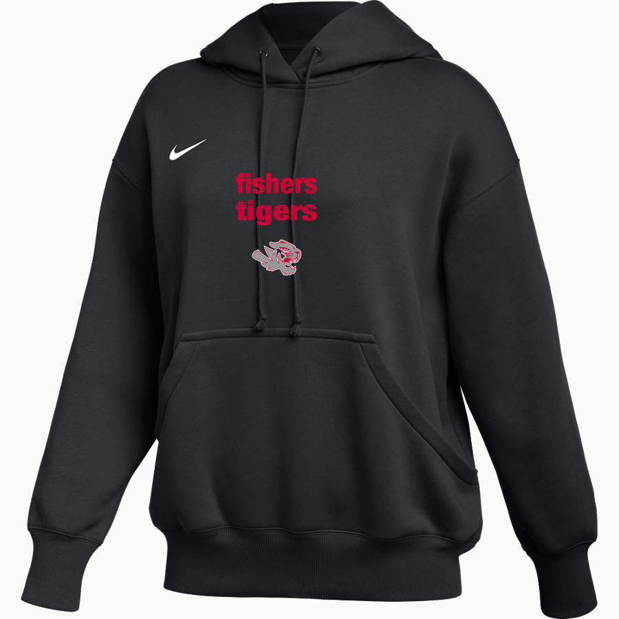 FISHERS HIGH SCHOOL TIGERS <span class="pdp-name-mascot">FISHERS TIGERS</span> Nike Womens Phoenix Fleece Pullover Hoodie