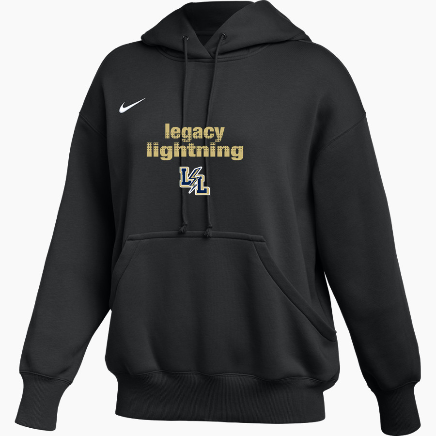 LEGACY HIGH SCHOOL LIGHTNING <span class="pdp-name-mascot">LEGACY LIGHTNING</span> Nike Womens Phoenix Fleece Pullover Hoodie