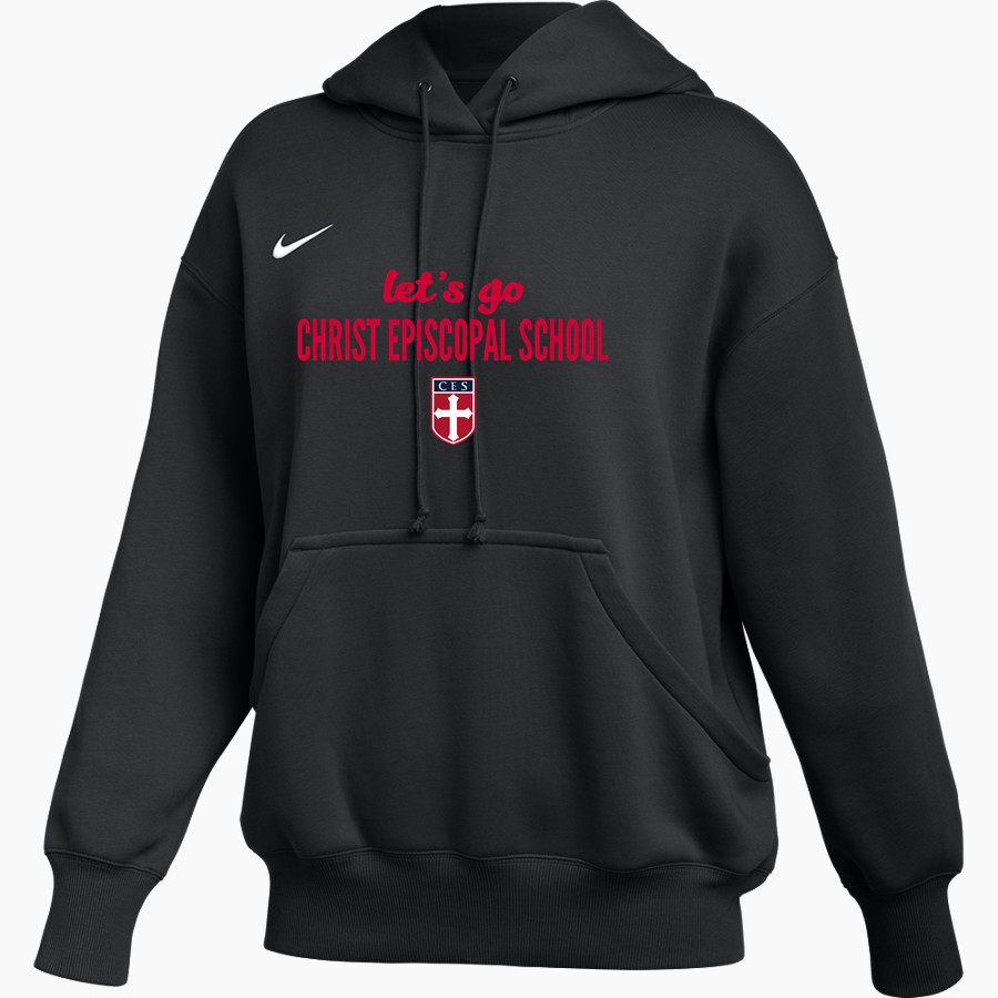 Christ Episcopal Wildcats Nike Women's Phoenix Fleece Pullover Hoodie