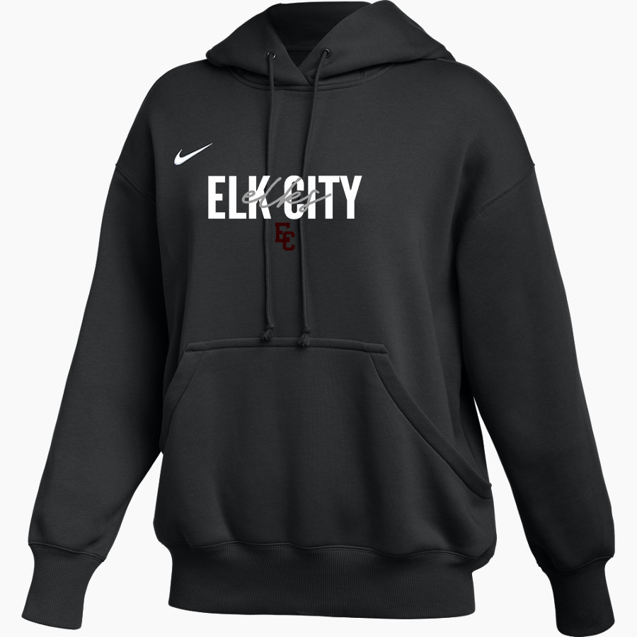 Elk City Elks <span class="pdp-name-mascot">Elk City Elks</span> Nike Women's Phoenix Fleece Pullover Hoodie