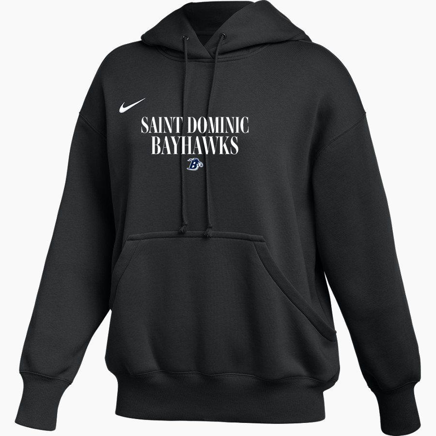 SAINT DOMINIC HIGH SCHOOL BAYHAWKS <span class="pdp-name-mascot">SAINT DOMINIC BAYHAWKS</span> Nike Womens Phoenix Fleece Pullover Hoodie