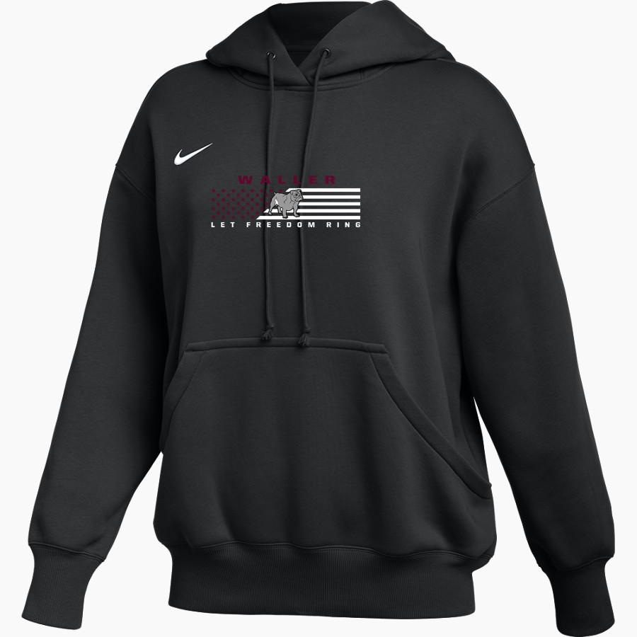 Waller Bulldogs <span class="pdp-name-mascot">Waller Bulldogs</span> Nike Womens Phoenix Fleece Pullover Hoodie