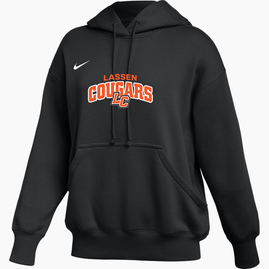Lassen Community College Cougars <span class="pdp-name-mascot">Lassen Community College Cougars</span> Nike Womens Phoenix Fleece Pullover Hoodie