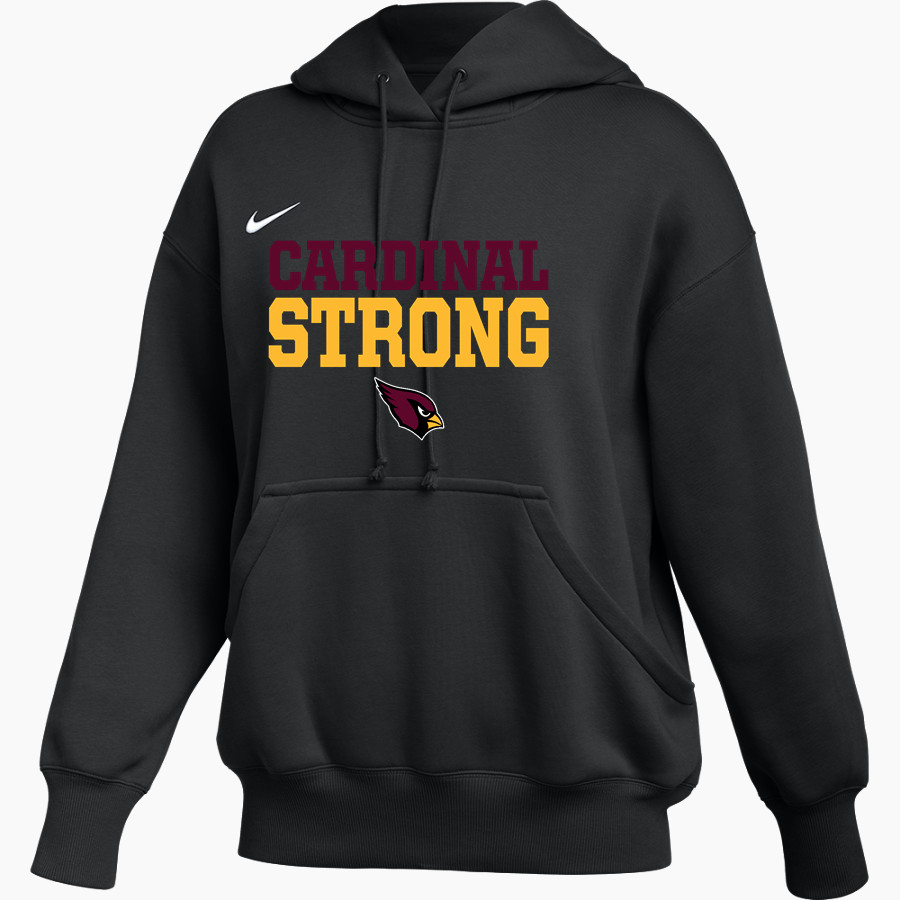 DAVISON HIGH SCHOOL CARDINALS <span class="pdp-name-mascot">DAVISON CARDINALS</span> Nike Women's Phoenix Fleece Pullover Hoodie