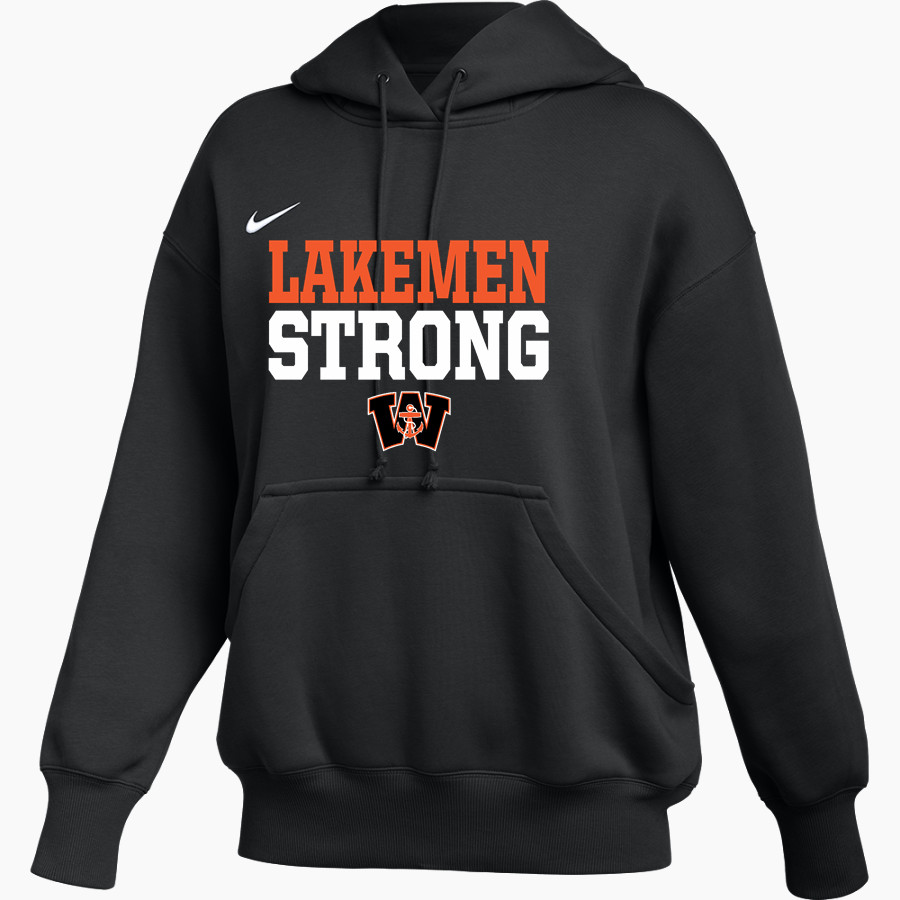 WILSON CENTRAL HIGH SCHOOL ATHLETICS <span class="pdp-name-mascot">WILSON LAKEMEN</span> Nike Women's Phoenix Fleece Pullover Hoodie