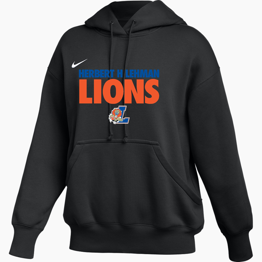 HERBERT H LEHMAN HIGH SCHOOL LIONS Nike Women's Phoenix Fleece Pullover Hoodie