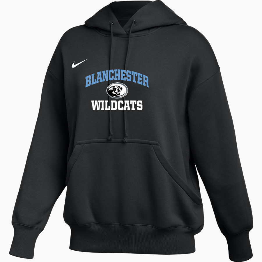 BLANCHESTER HIGH SCHOOL WILDCATS <span class="pdp-name-mascot">BLANCHESTER WILDCATS</span> Nike Womens Phoenix Fleece Pullover Hoodie