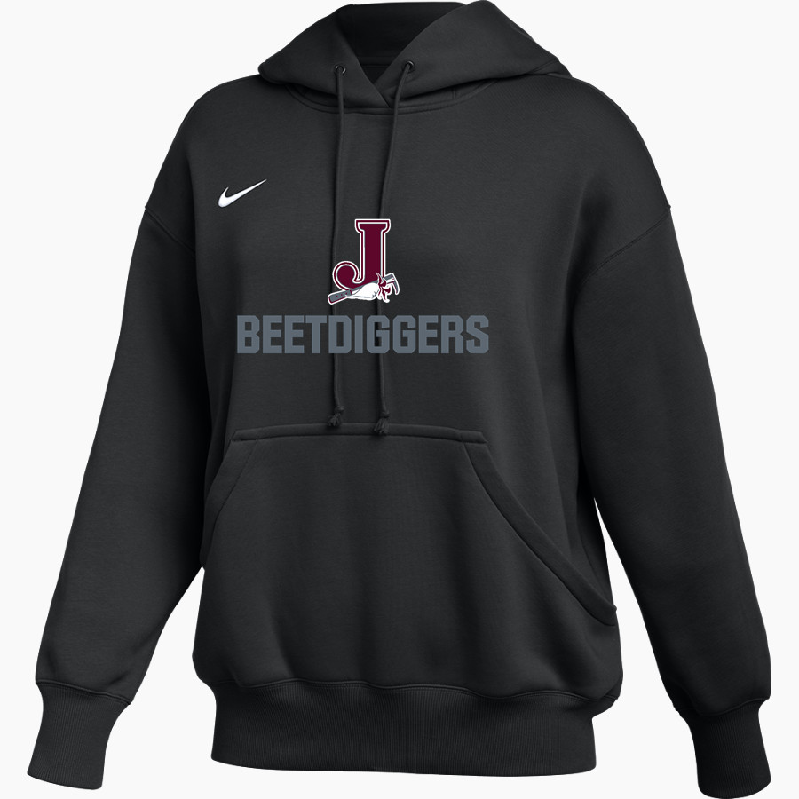 JORDAN HIGH SCHOOL BEETDIGGERS <span class="pdp-name-mascot">JORDAN BEETDIGGERS</span> Nike Women's Phoenix Fleece Pullover Hoodie