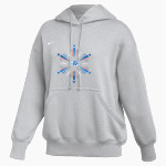 MIDWAY HIGH SCHOOL MONARCHS <span class="pdp-name-mascot">MIDWAY MONARCHS</span> Nike Womens Phoenix Fleece Pullover Hoodie Front Thumbnail