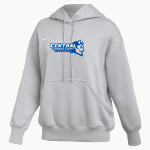 CCSU Blue Devils <span class="pdp-name-mascot">CCSU Blue Devils</span> Nike Womens Phoenix Fleece Pullover Hoodie Front Thumbnail