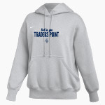 Traders Point Knights <span class="pdp-name-mascot">Traders Point KnightS</span> Nike Womens Phoenix Fleece Pullover Hoodie Front Thumbnail