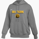 Wilmington Aquatic Club Sea Tigers <span class="pdp-name-mascot">Wilmington Aquatic Club Sea Tigers</span> Nike Women's Phoenix Fleece Pullover Hoodie Front Thumbnail