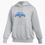Costello Cougars <span class="pdp-name-mascot">Costello Elementary School Cougars</span> Nike Womens Phoenix Fleece Pullover Hoodie Front Thumbnail