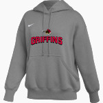 Gwynedd Mercy Griffins Nike Women's Phoenix Fleece Pullover Hoodie Front Thumbnail