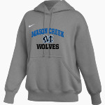 Mason Creek Wolves <span class="pdp-name-mascot">Mason Creek Wolves</span> Nike Women's Phoenix Fleece Pullover Hoodie Front Thumbnail