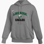 LAKE RIDGE HIGH SCHOOL EAGLES Nike Women's Phoenix Fleece Pullover Hoodie Front Thumbnail
