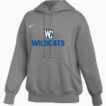 Wheatland-Chili Wildcats Nike Women's Phoenix Fleece Pullover Hoodie Front Thumbnail
